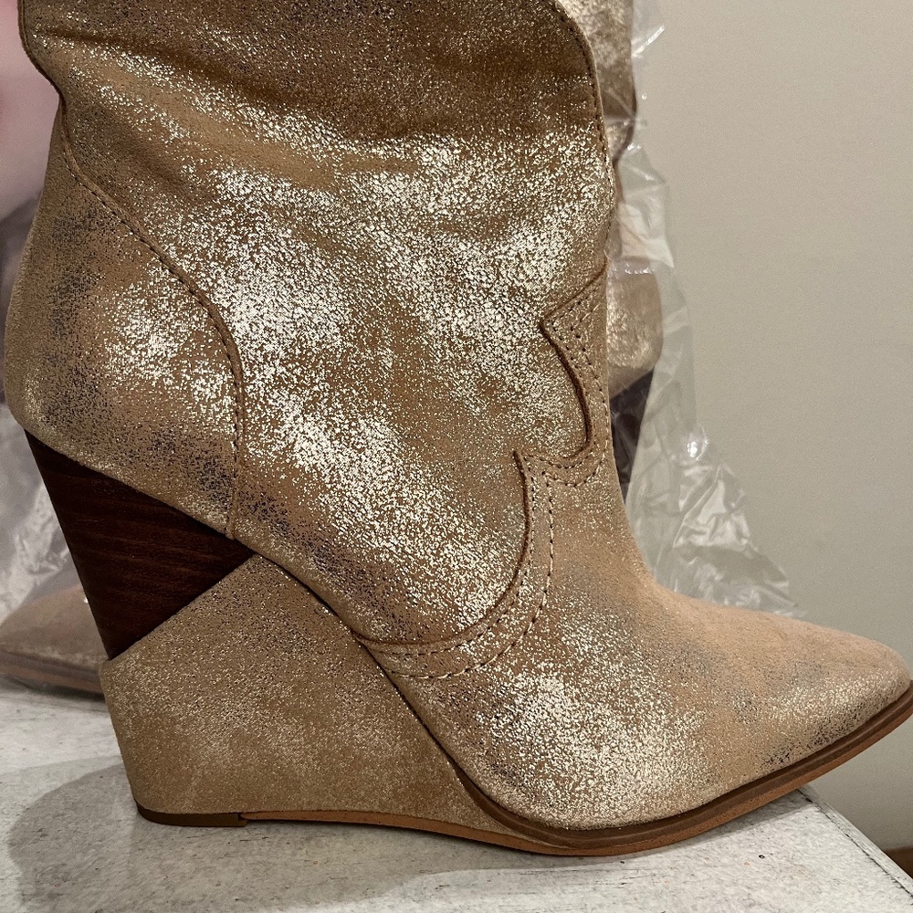 Jessica Simpson wedge booties